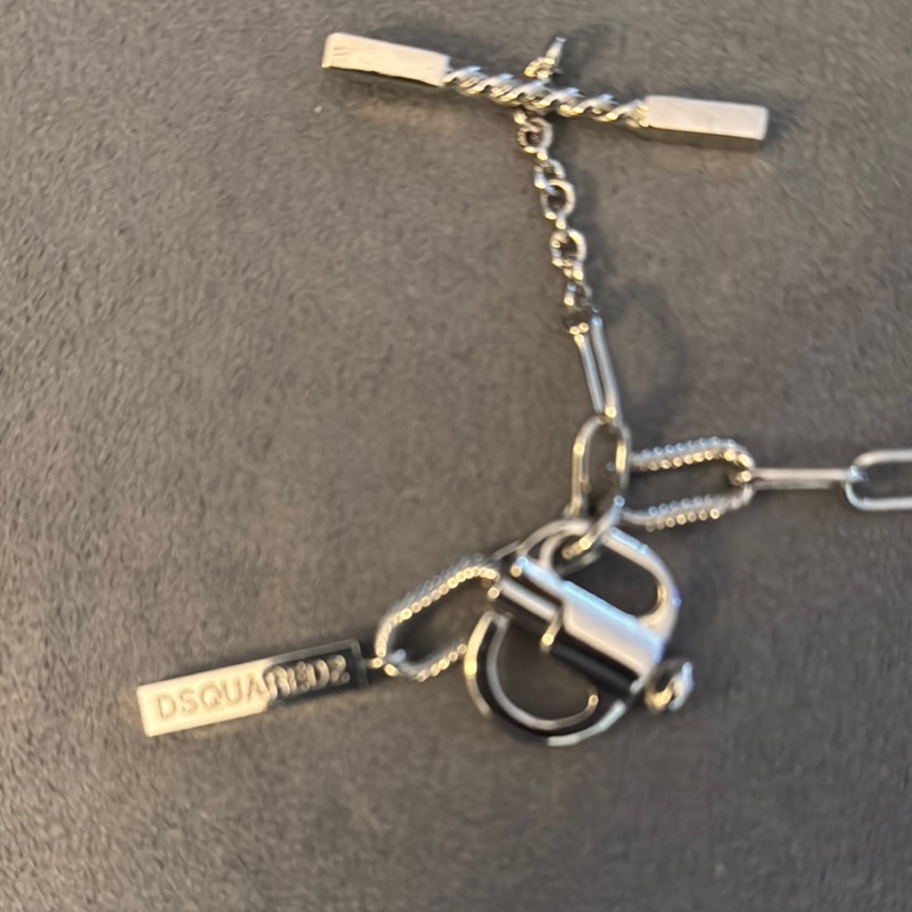 DSQUARED2 | Accessories | Dsquared 2 Silver Chain Pants Accessory